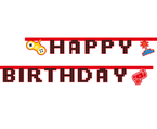 Baner papierowy Gaming Party Happy Birthday 2m