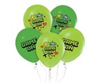 Balony lateksowe Game One zielone 30cm 5szt