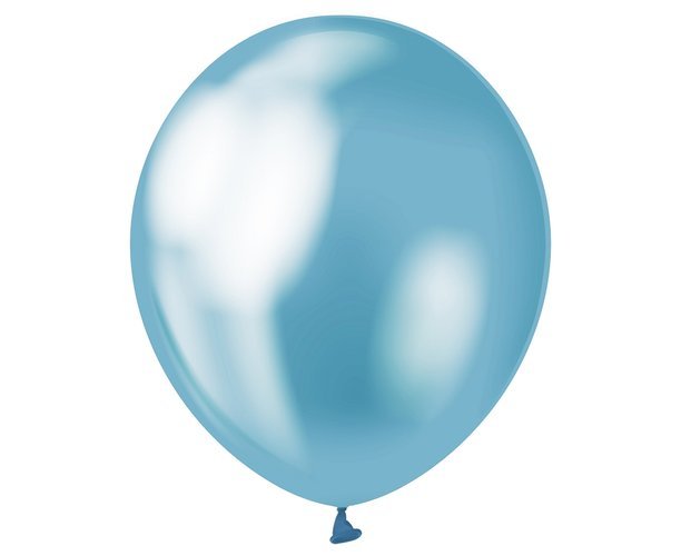Balony lateksowe platynowe Niebieskie 12cali 10szt
